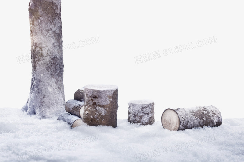 雪地冬天