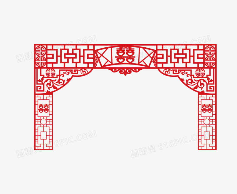 红色拱门