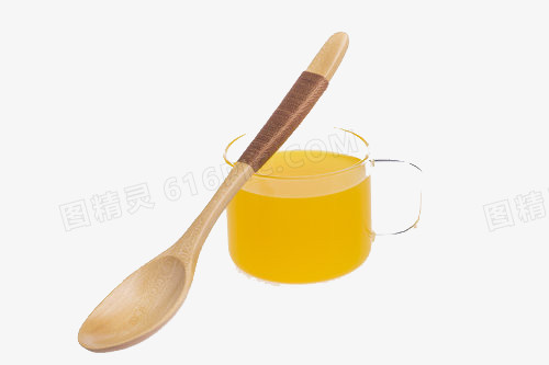 蜂蜜水木勺
