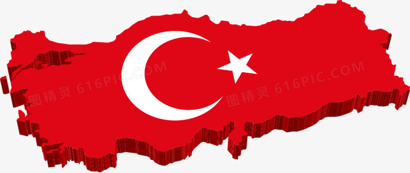 矢量土耳其国旗
