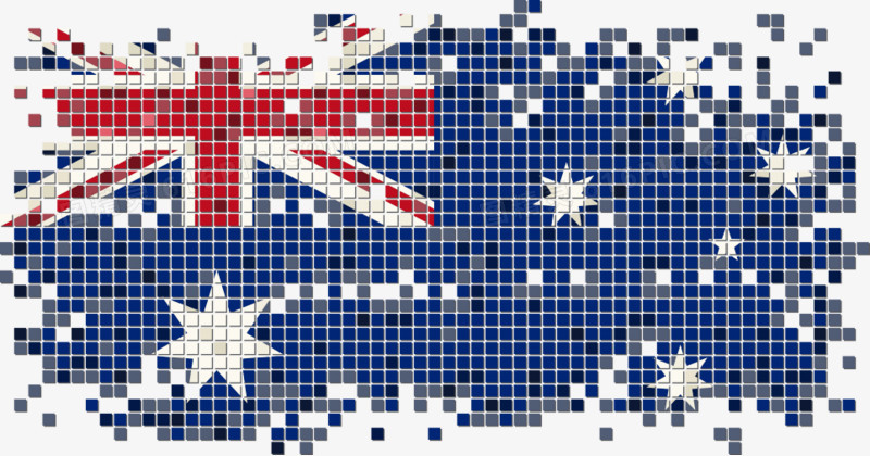 矢量澳大利亚国旗