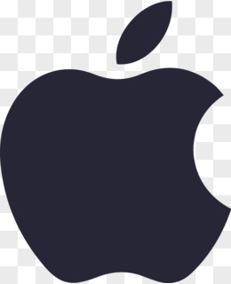 扁平黑色苹果官方logo