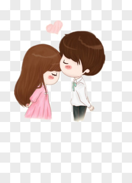 卡通情侣小人