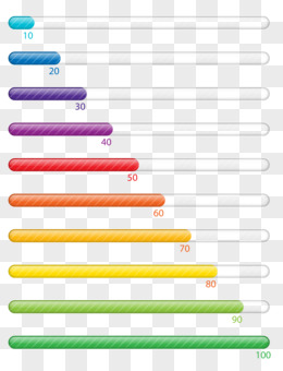 创意进度条矢量元素