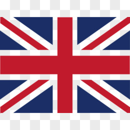 英国国旗简笔画彩色图片