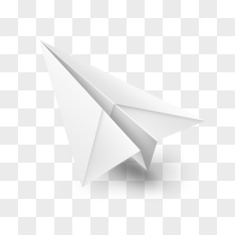 白色纸飞机头像图片