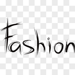 fashion各种字体图片