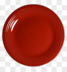 红色盘子