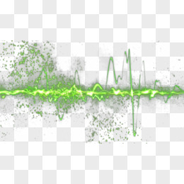 绿色炫光速度感音乐节奏特效