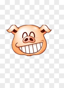 卡通可爱猪头动物边框元素pngpsd可爱粉红猪头图标下载png可爱小猪头