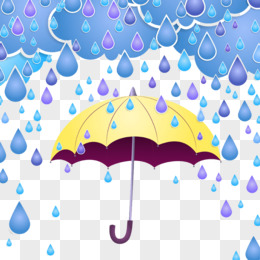 水墨中式雨天撑伞人物母子pngpng矢量天气预报下雨图标pngai卡通手绘