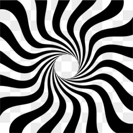 黑白视觉错觉图怎么画图片
