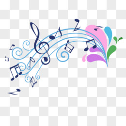 蓝色音符音乐符号png卡通可爱音乐符号png叹号感叹号手绘符号元素png