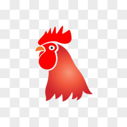 红色鸡头