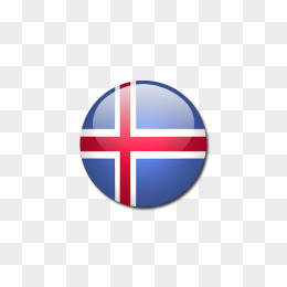 冰岛国旗简笔画图片