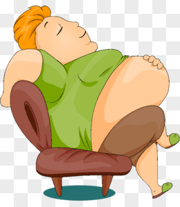 健身的小胖妹元素pngpsd矢量卡通胖子男士腹部大肚子pngai胖子瘦子的