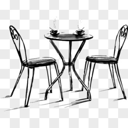咖啡椅 椅子png餐厅桌椅png桌椅png阳台庭院实木桌椅组合png室外桌椅