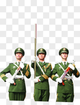 中国军人国庆海报