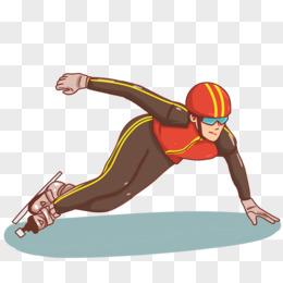 速度滑冰动画图片图片