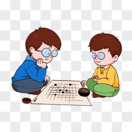 下棋头像动漫图片