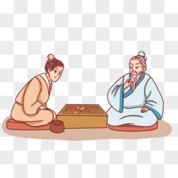 下棋头像动漫图片