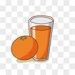 果汁png可爱橙子png卡通手绘创意小老鼠喝橙汁冷饮素材pngpsd卡通手绘