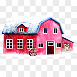 粉色房屋圣诞图片