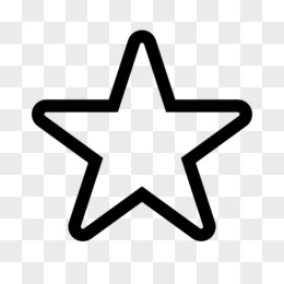 空心五角星的符号图片免费下载