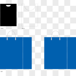手提袋矢量图