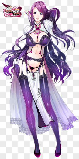 立绘动漫性感内衣丝袜美女