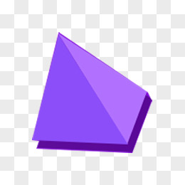 紫色三角形