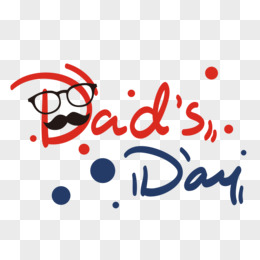 父親節創意dadsday手繪藝術字