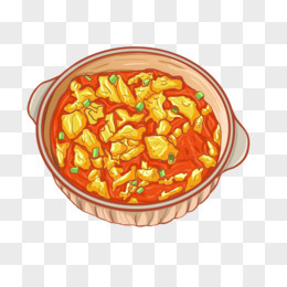 卡通手绘番茄炒鸡蛋素材pngpsd卡通烹饪png一顶专业的厨师帽png手绘
