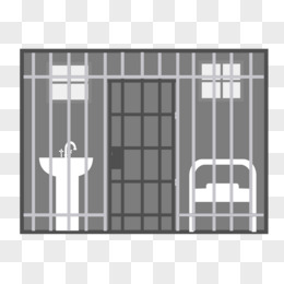 监狱卡通铁窗图片图片